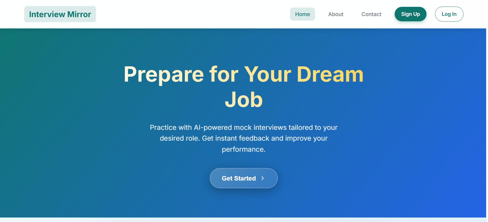 Interview Mirror Project